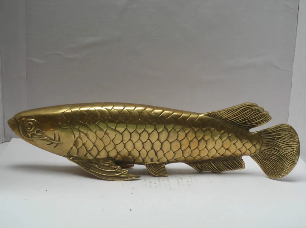 

Metal Crafts Chinese Art & Collectible brass statue, fish statue/Sculpture