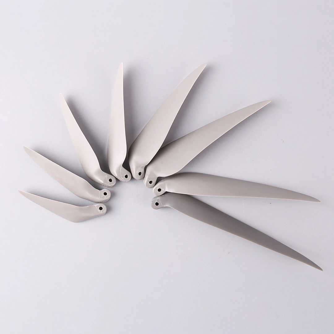 GEMFAN 7-13 pouces modèle avion fibre de verre nylon hélice pliante électrique planeur à aile fixe FPV