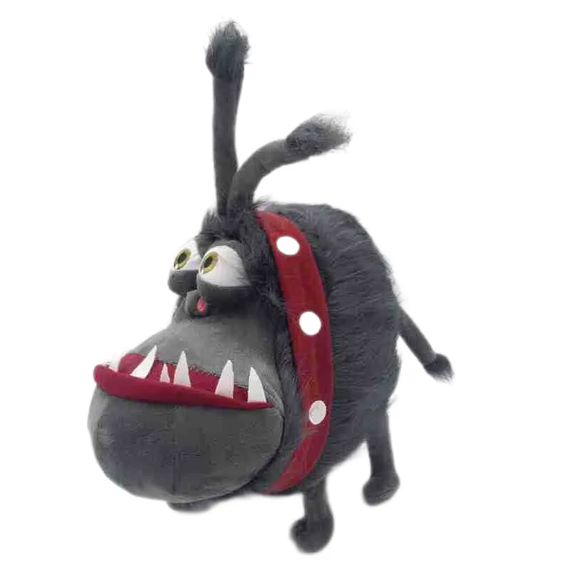 26cm Anime Gray Gru's Dog Kyle Dog Cartoon Throw Pillow Doll Lovely Animal Cute Decorative Ornament Trendy Toy Girls Gift