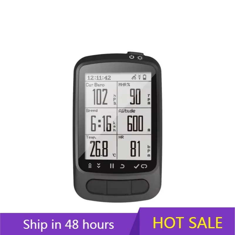 

POWER LEAPSmart Outdoor Wireless Cycling Meter CL600 GPS and BDS Enabled Bicycle Computer