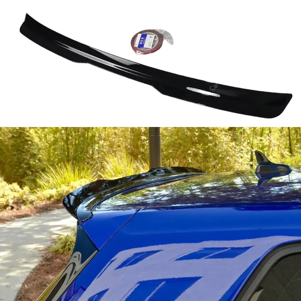 

For VW Golf MK7 MK7.5 Maxton Style Rear Roof Spoiler Wing 7 7.5 GTI GTD GTE R R-Line TSI TDI Spoiler Caps Bodykits 2013-2020