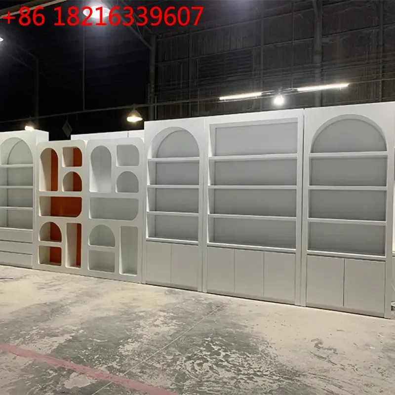 YAO Cosmetics Display Cabinet Beauty Showcase Shoe Bag Figure Storage Special-shaped Multifunctional Combination Product