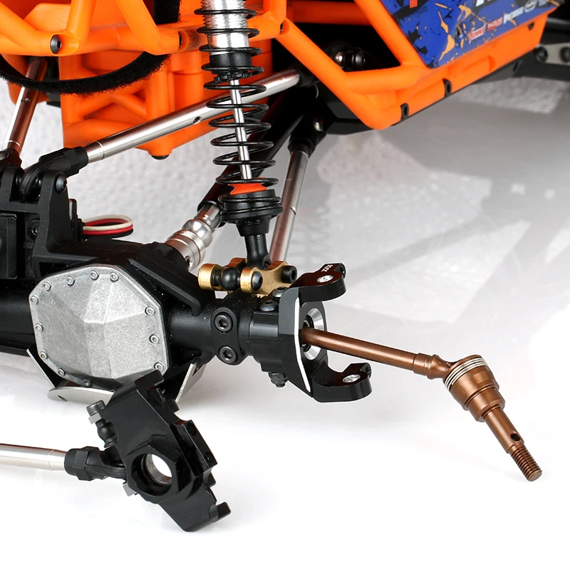 thumbnail image 2 of KYX Racing Hardened Steel CVD Drive Shafts For Axial RBX10 RYFT RC Crawler Car 2 of 6