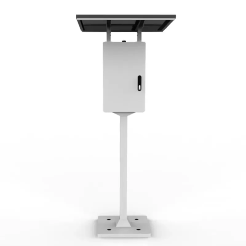 24 Inch Outdoor Solar Floor Standing LCD Advertising Digital Signage Display LiFePO4 Battery Powered IP65 Kiosk