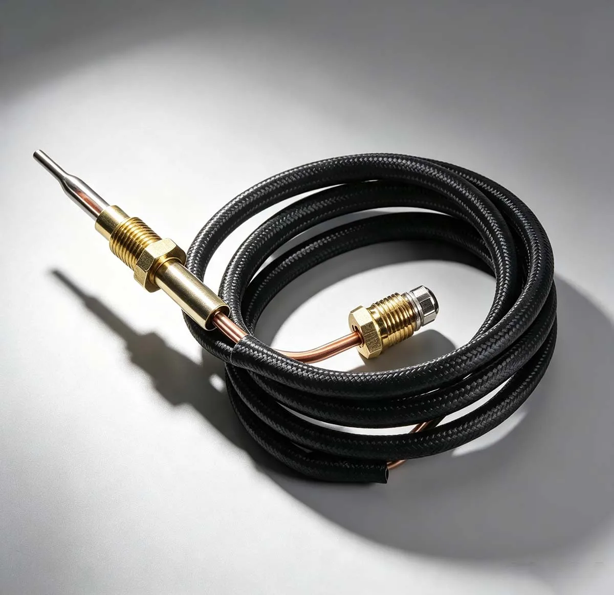 5Pcs Universal Gas Safety Thermocouple Probe Flame Detect Sensor for Gas Boiler Water Heater Fireplace Heater Repair Spare Parts