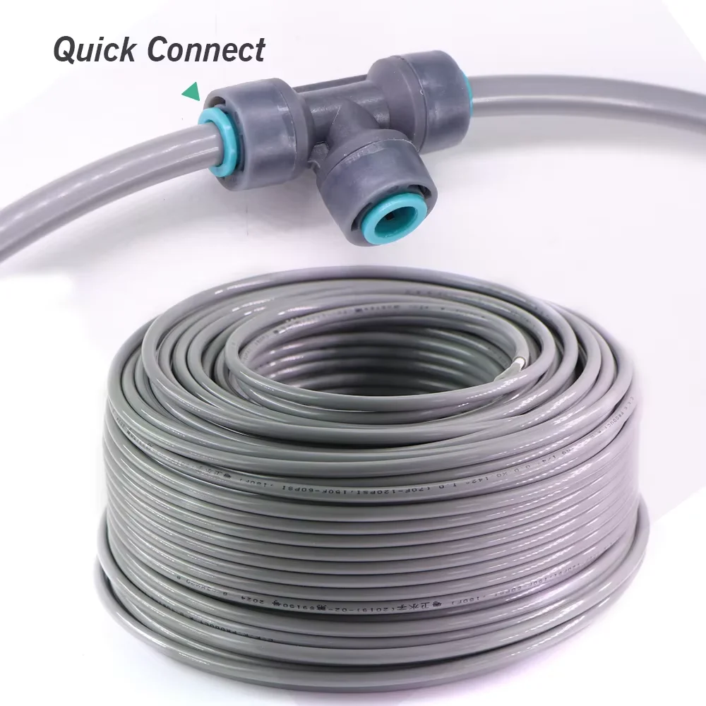 1/4 Inch 4/6mm PE Water Tubing - Farming Agriculture Project recension och pris