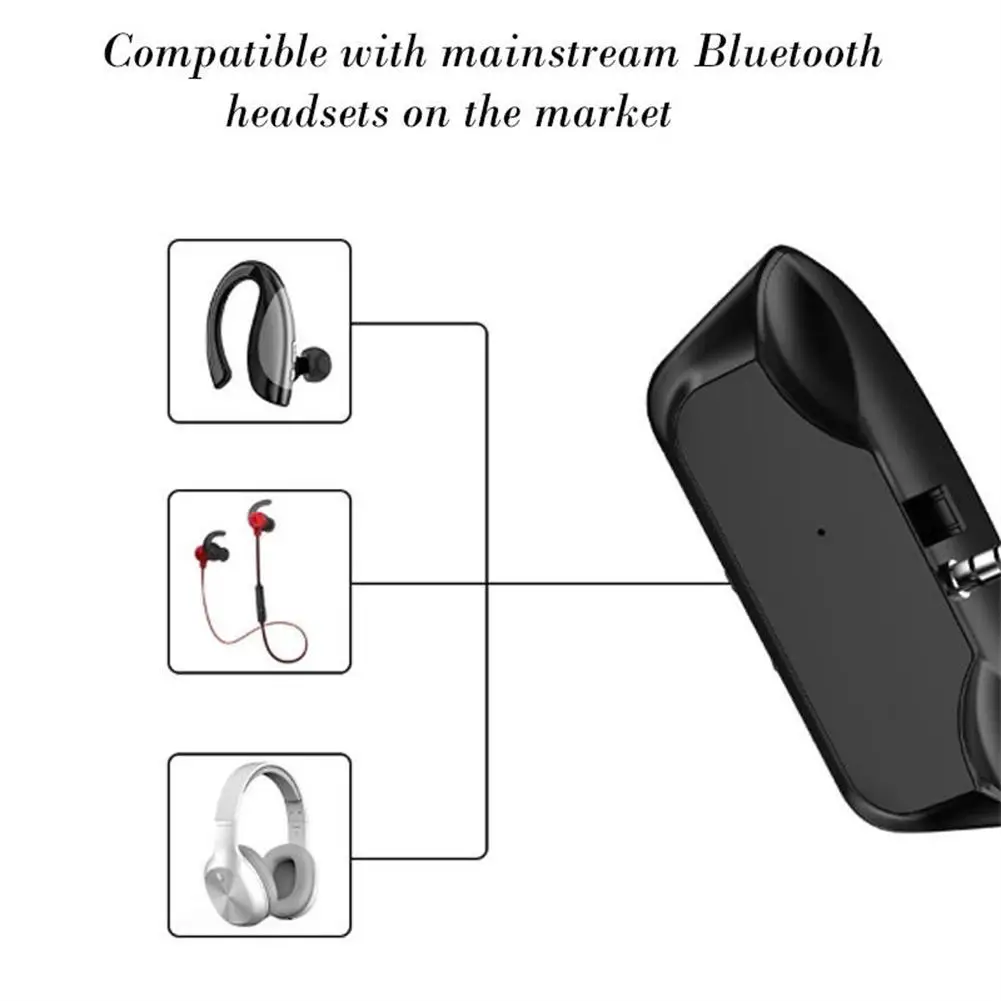 Adaptador de áudio para PS4 Controller, Headphone Receiver sem fio, Headset Converter, Compatível com Bluetooth 5.0, 3.5mm, Playstation 4