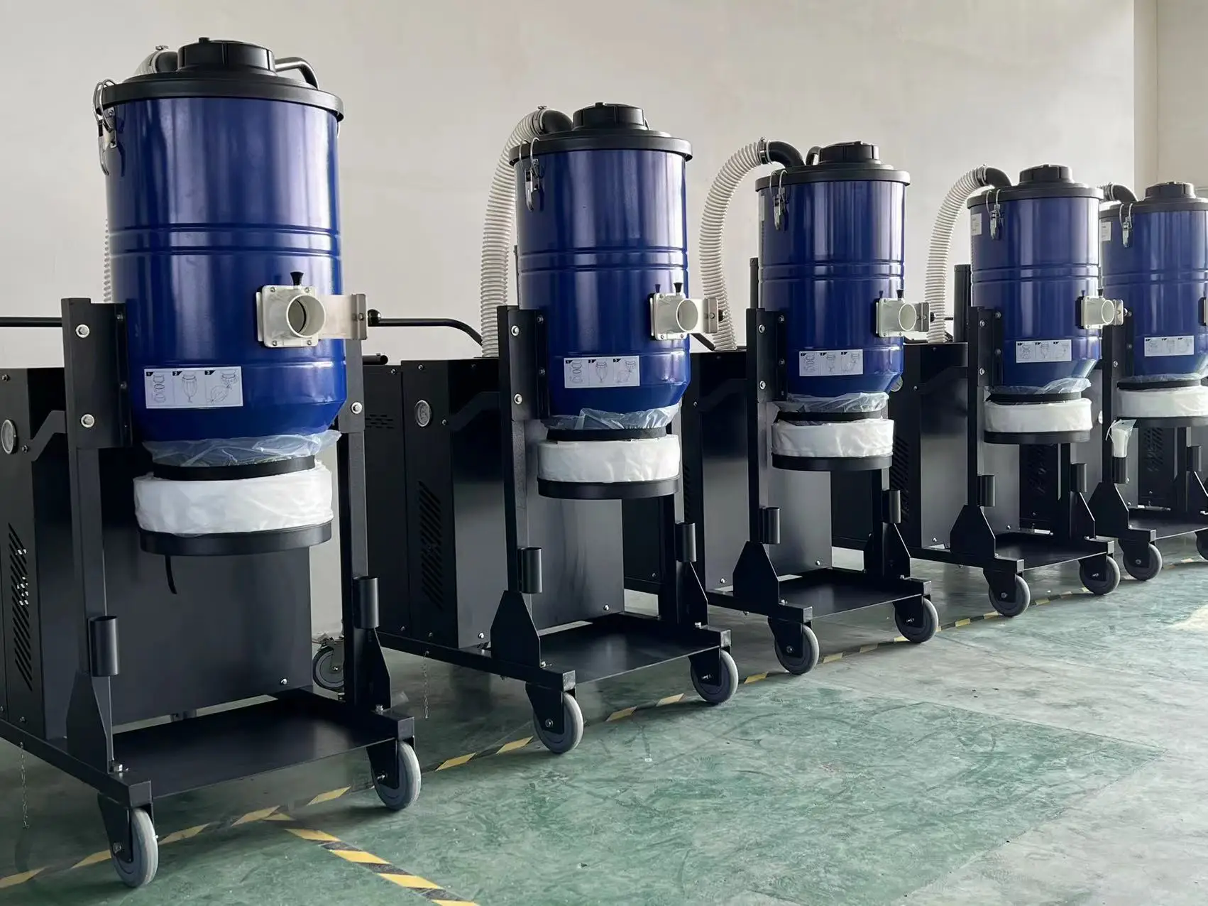 3.6KW Factory Automatic  Dust Collector Industrial System Heavy Duty Commercial Vacuum Cleaner