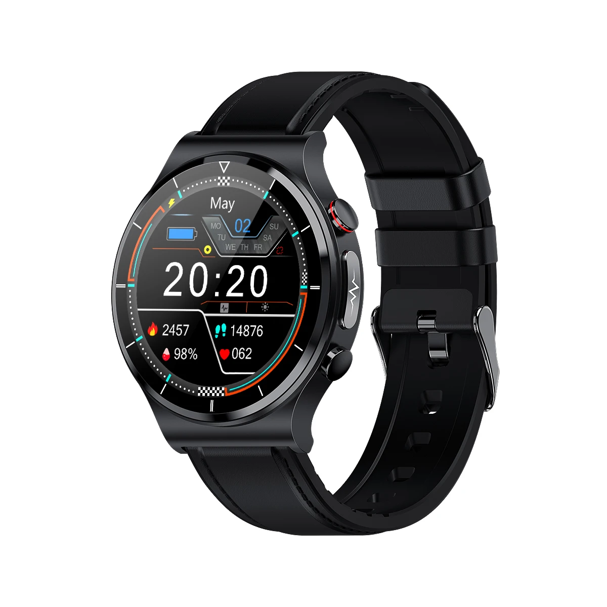 Sdk Available E88 Smartwatch With Ecg+PPG Blood Pressure accurate Blood Oxygen Monitor Heart Rate Smart Watch