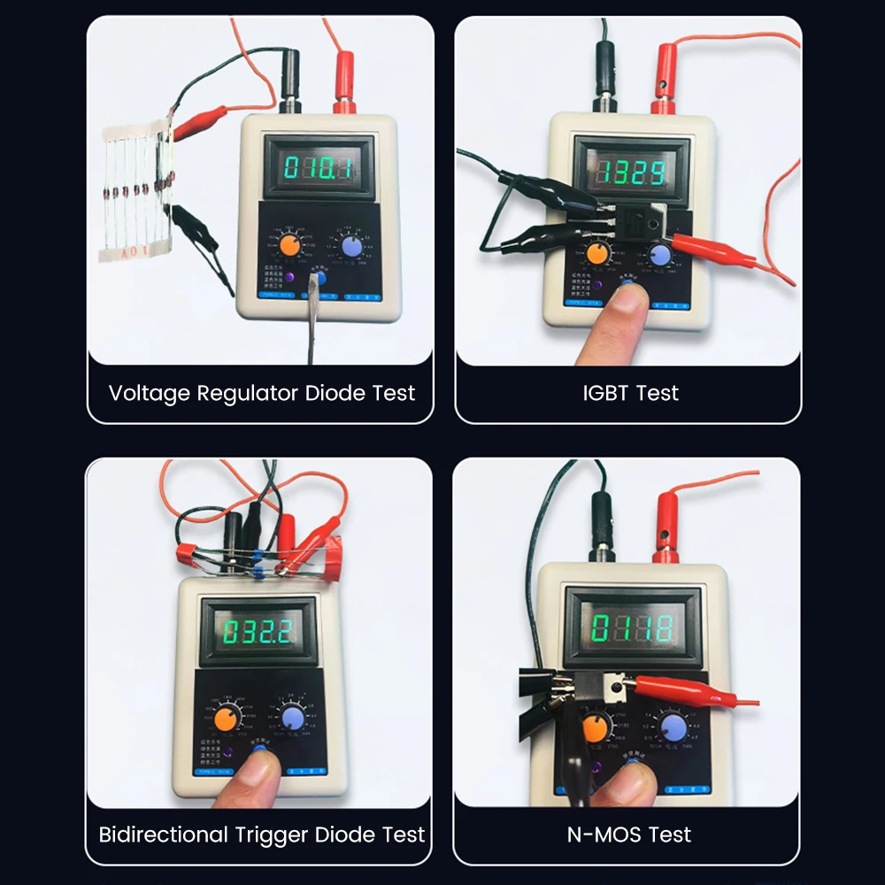 0V-3500V Tester IGBT Tester napięcia tranzystorowego Dioda MOS Trioda MOV LED Tester napięcia wytrzymania tranzystora