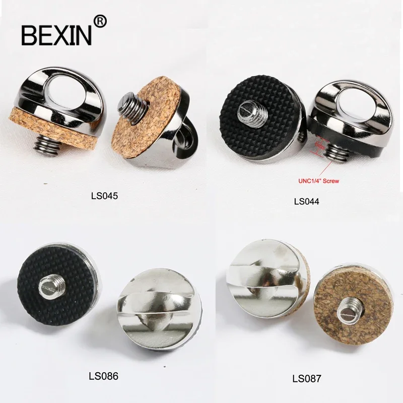 100 قطعة 1/4 "كاميرا ربط المسمار الأسير 1/4 للطي D-حلقة محول جبل المسمار للكاميرا ترايبود Monopod لوحة الإفراج السريع