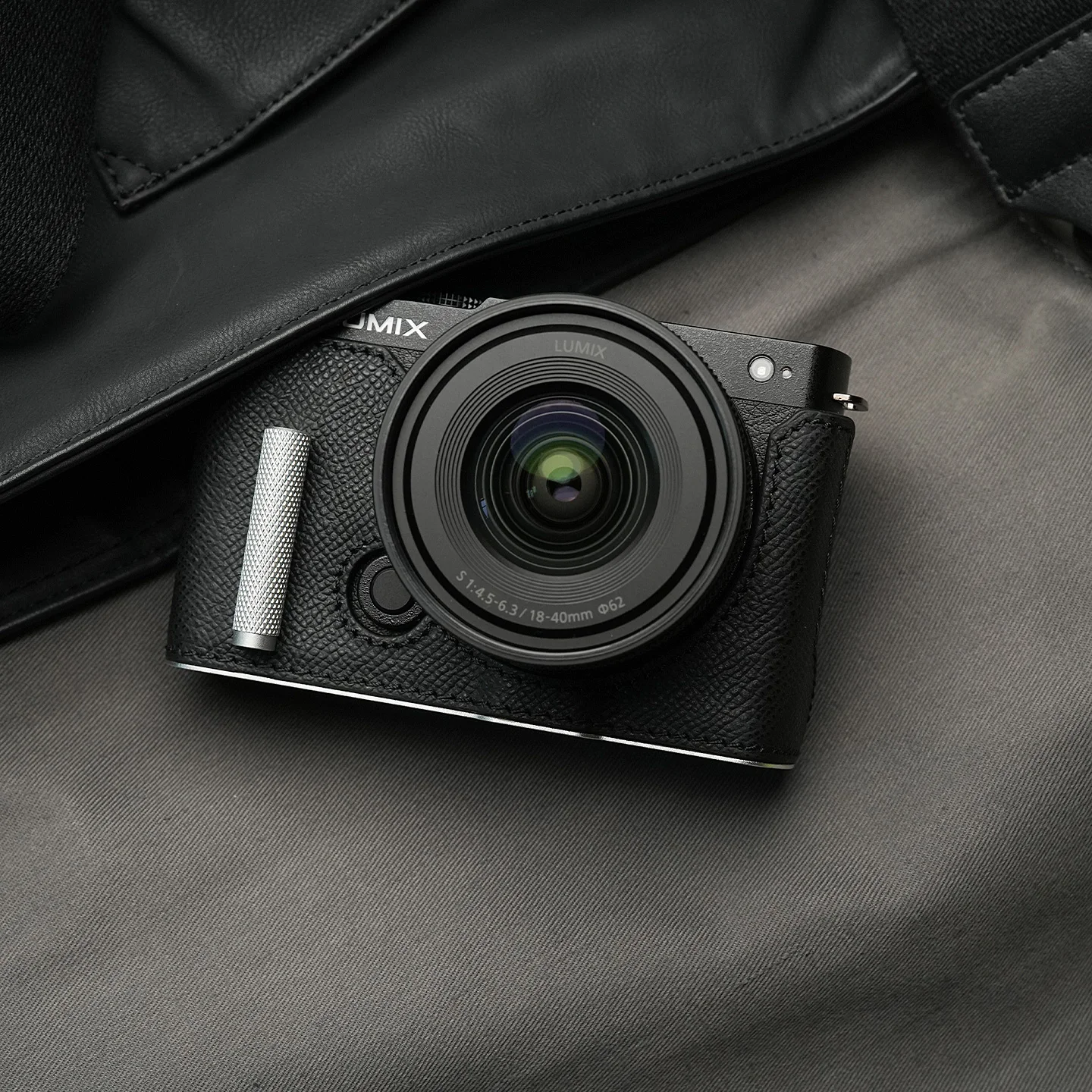 LUMIX S9 카메라 케이스 보호 케이스 카메라 바디 슈트 S9 카메라 수제 정품 가죽 카메라 가방용 Mr.Stone
