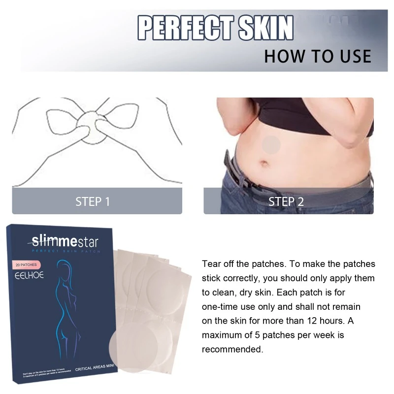 Body Shaping sticker Fat Burner Beauty Slimming Patch Firming Big Belly Thigh Muscles Slims Waist Slim Weight Loss Patches