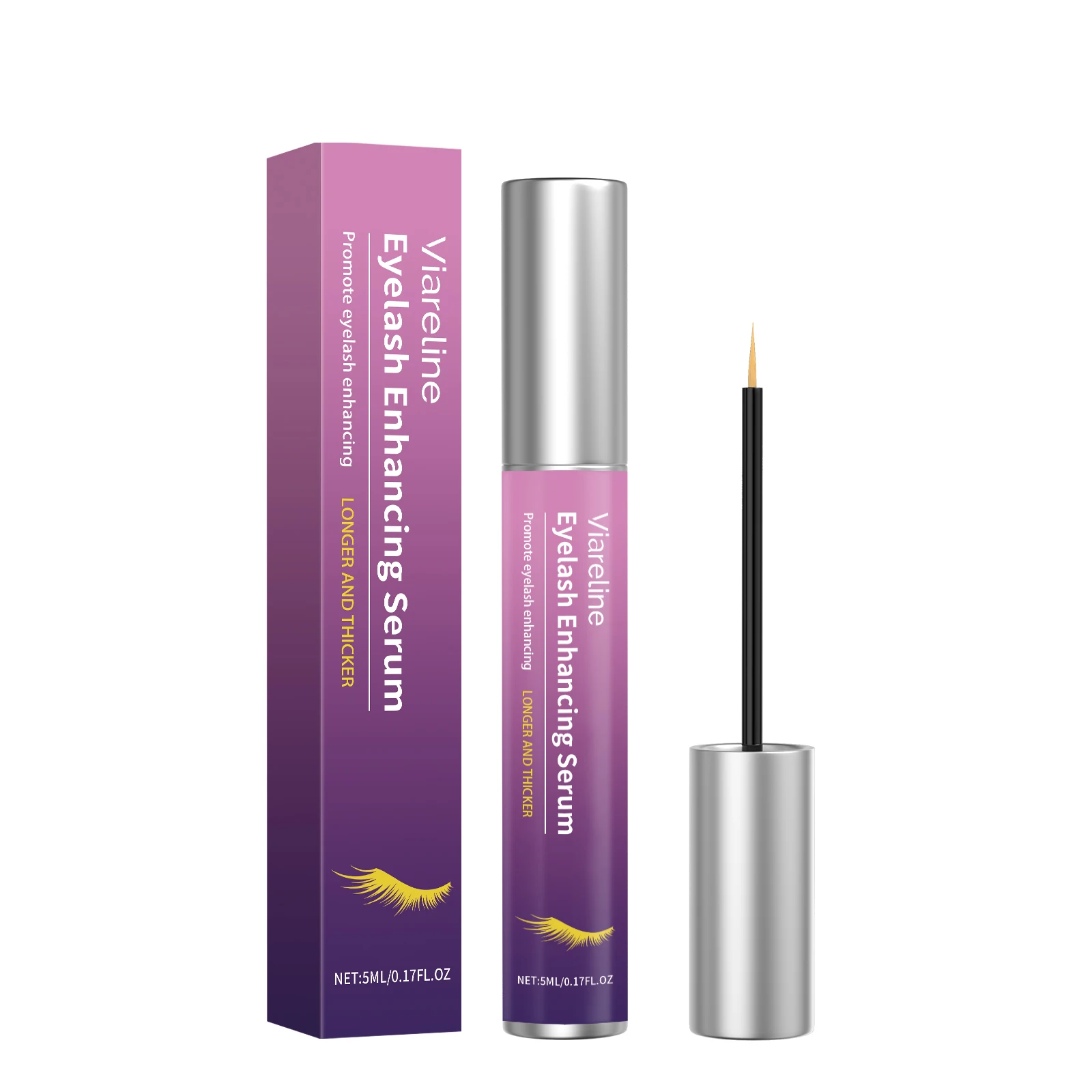 Sérum de croissance des cils, allongeant les cils, maquillage puissant, cils plus épais, recourbé naturel, réparation de levage des cils, améliore l'essence