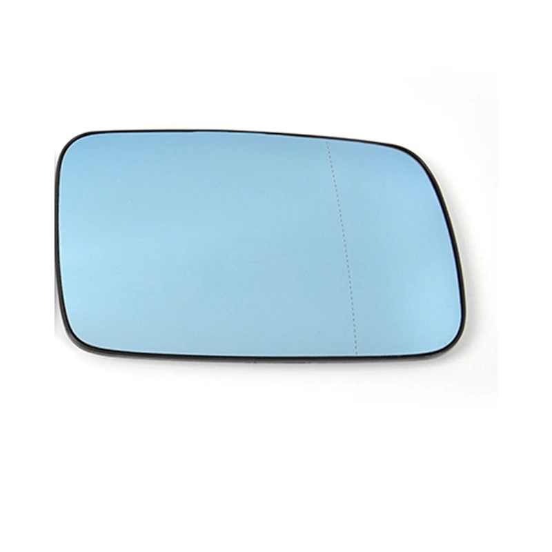 For-BMW 7-Series E65 E66 E67 2001-2008 Car Rearview Wing Side Door Mirror Blue Glass Lens with Heated
