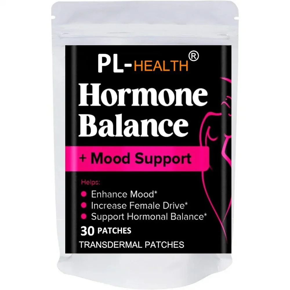 

30 Patches Hormone Balance & Mood Transdermal Patches for Women - Restore Female Drive & Reduce Mood Swings