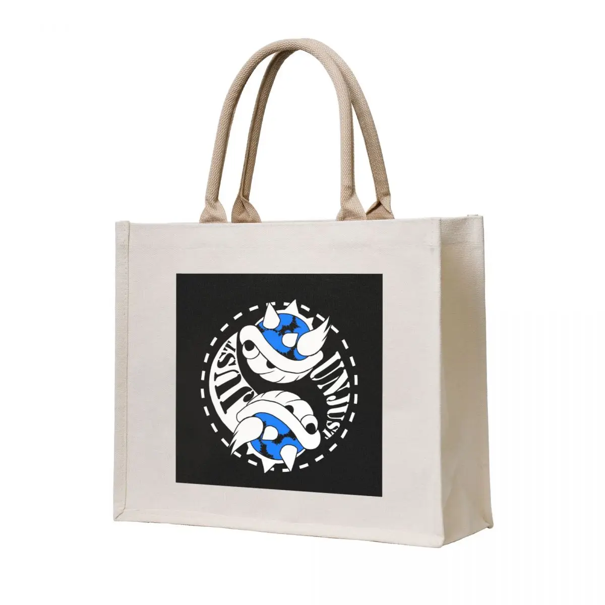 

Just/Unjust Blue Shell Tote Bag Lady bags Custom bag Handbags women custom fabric bag