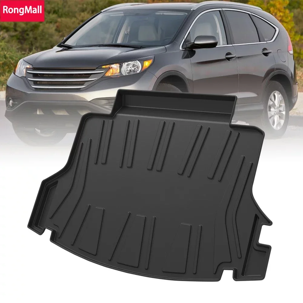 

TPE Car Trunk Mat For Honda CRV 2012 2013 2014 2015 2016 Waterproof Protective Liner Trunk Pad Tray Rubber Mat