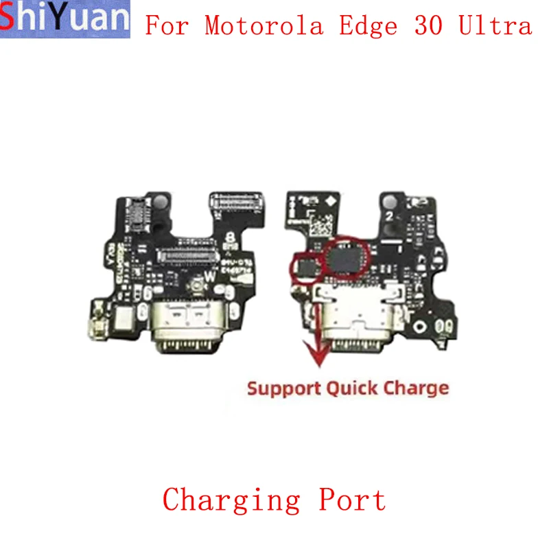 

USB Charging Port Connector Board Flex Cable For Motorola Moto X30 Pro Edge 30 Ultra Charging Connector Replacement Repair Parts