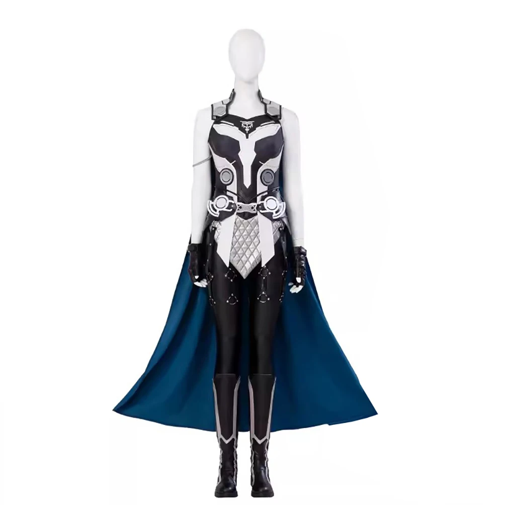 Thor 4 Valkyrie คอสเพลย์เครื่องแต่งกายแฟนซีชุดเสื้อคลุมหญิงชุดเต็มฮาโลวีน Super Hero