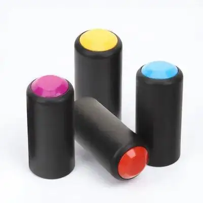 

4 Pcs Wireless Microphone Accessories Cover Cap Microphones Plastic Caps Color
