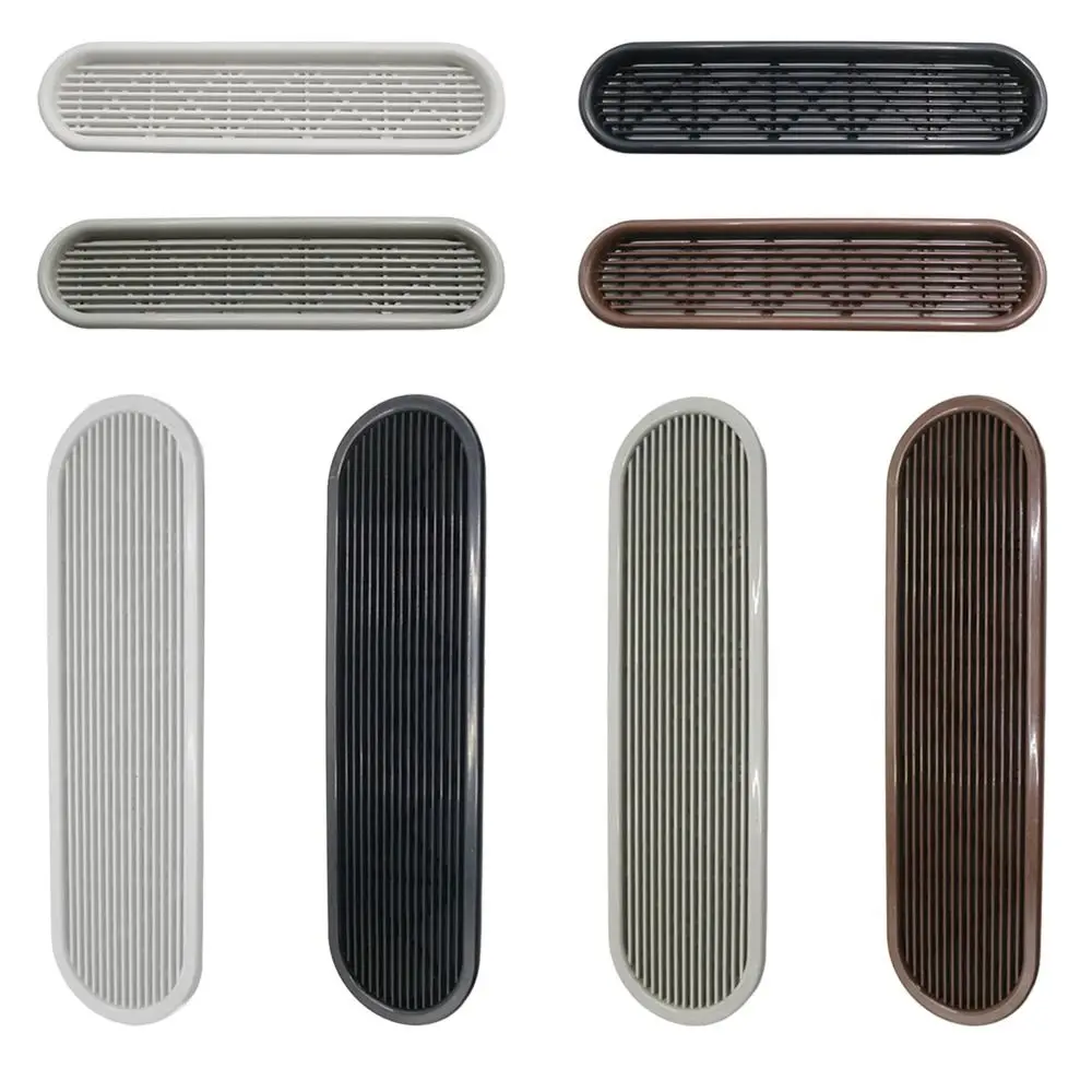 Heat Dissipation Rectangular Breathable Mesh Plastic Multiple Sizes Cabinet Wardrobe Air Vent Ventilation Grille Wardrobes