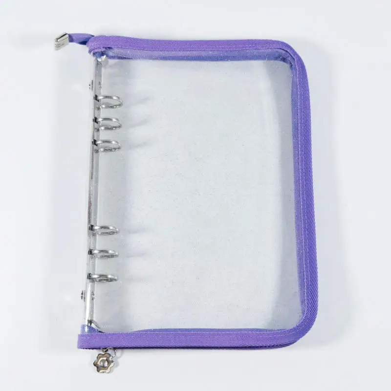 ألبوم سحاب A5 Binder 30 ورقة Kpop Photocard جمع كتاب صور بطاقات منظم دفتر مع 30 قطعة الأكمام القرطاسية المدرسية