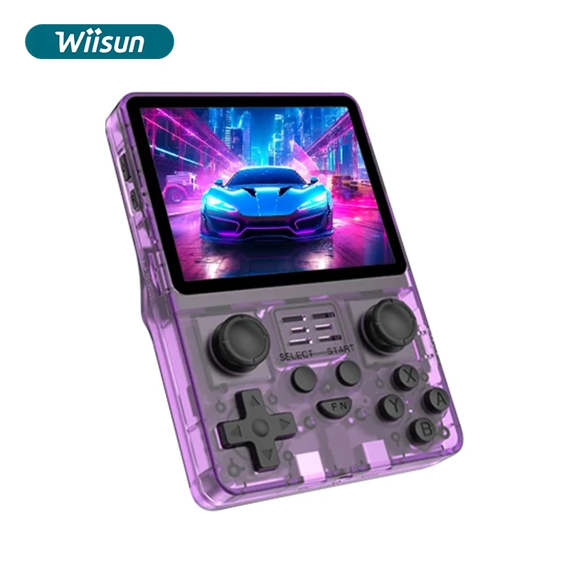 

Jo Hot RGB20S R36S Handheld Game Console Linux System 3.5 Inch Screen Portable Pocket Video Player R35S 64GB Game Console