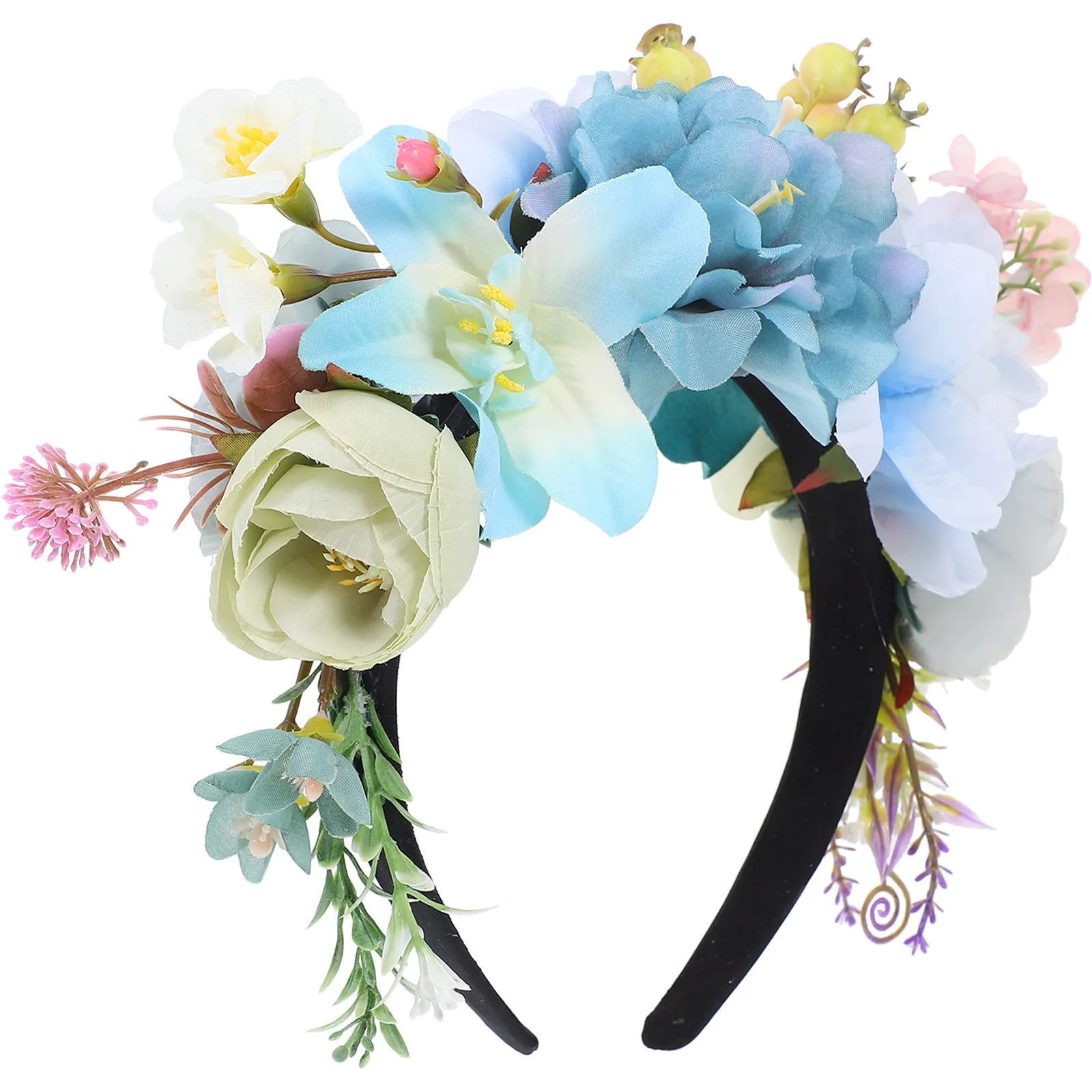 

Adult Flower Headband Women's Hair Accessory Lightweight Comfortable Party Wedding Prom Decoration Holiday Event Wear