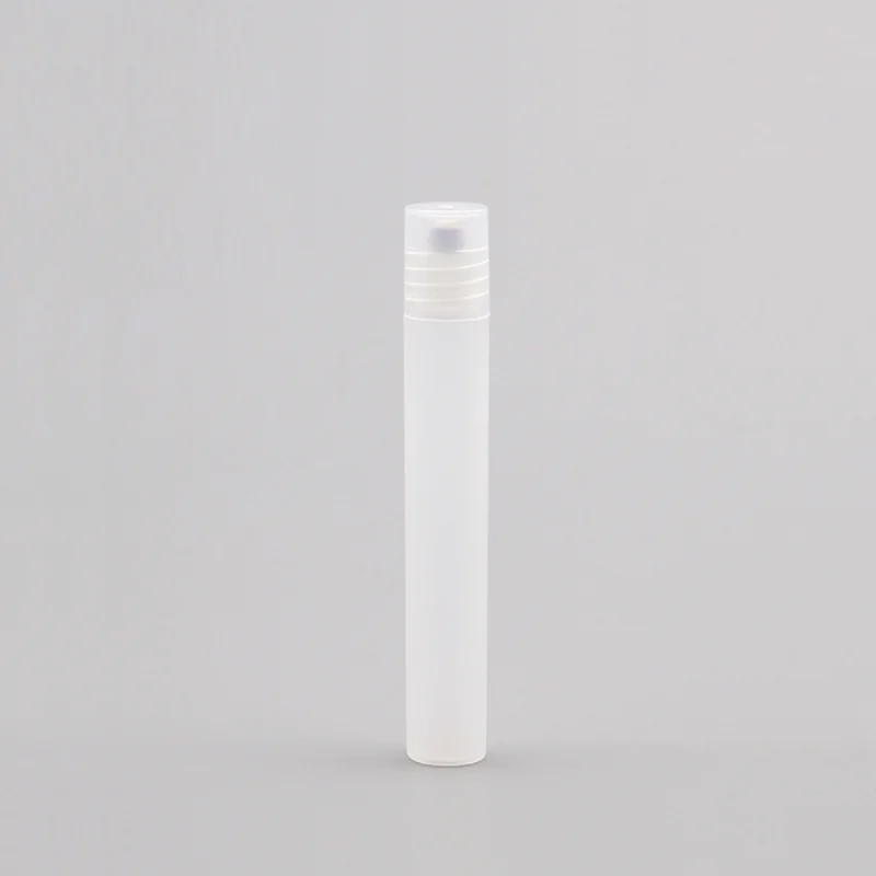 Mini 5ml/10ml puste perfumy Roll Roller Ball butelka na plastikowych płynach ze stali nierdzewnej pojemnik na olej wielokrotnego napełniania narzędzia 5 sztuk