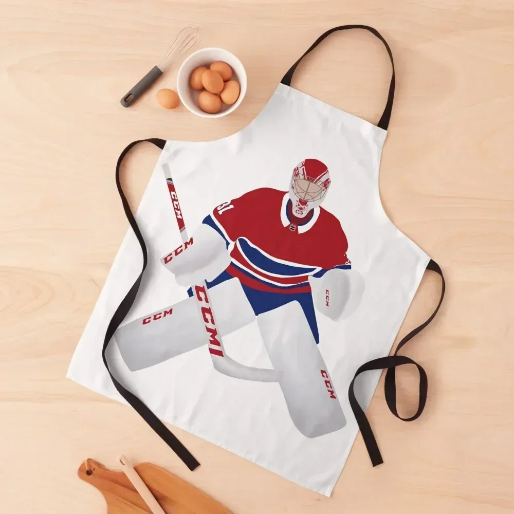 

Carey Price Montreal Goalie Apron Custom Kitchen Tools Kitchen Front Cooking Clothes Apron