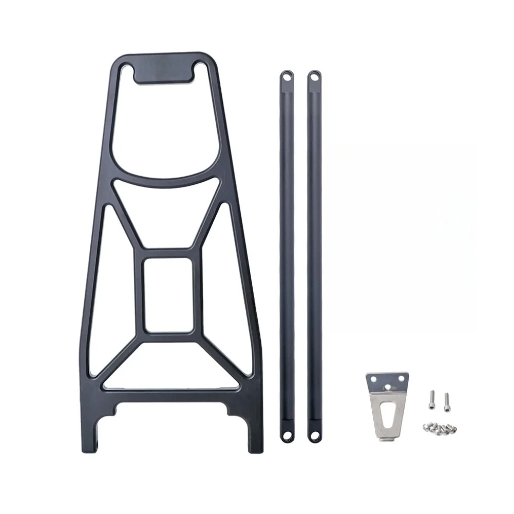 Aluminum Alloy Folding Bike Rear Rack Mount Bracket Adapter For Brompton Bicycle For Pannier Bag Carrier Conversion Accessories