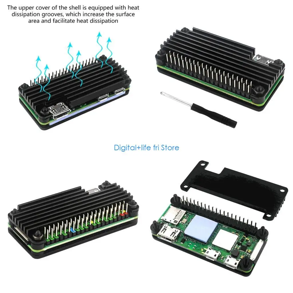 E06D Processed Aluminum Heatsink for Small Motherboards Enhances Thermals Cooling