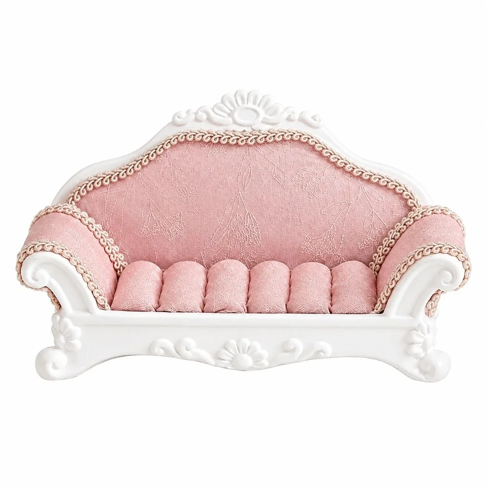 Sofa Shape Jewelry Display Stand Fairytale Charm Elegant Rings Holder Creative Space Saving Charm Jewelry Rack Stand Exhibition