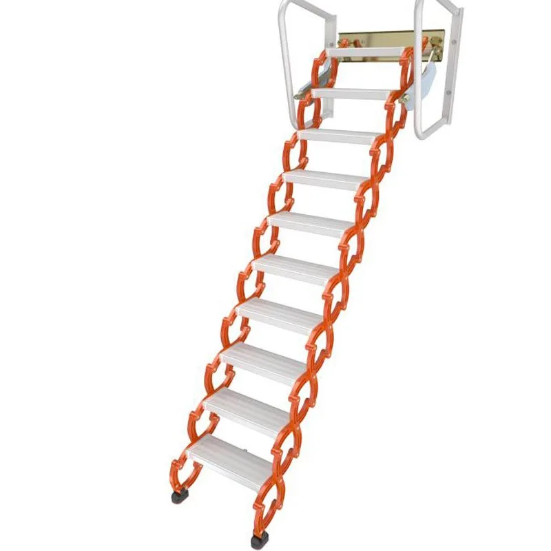 

Loft Telescopic Staircase Home Indoor Folding Lifting Duplex Custom Outdoor Patio Finished Product Retractable Climbing Ladder