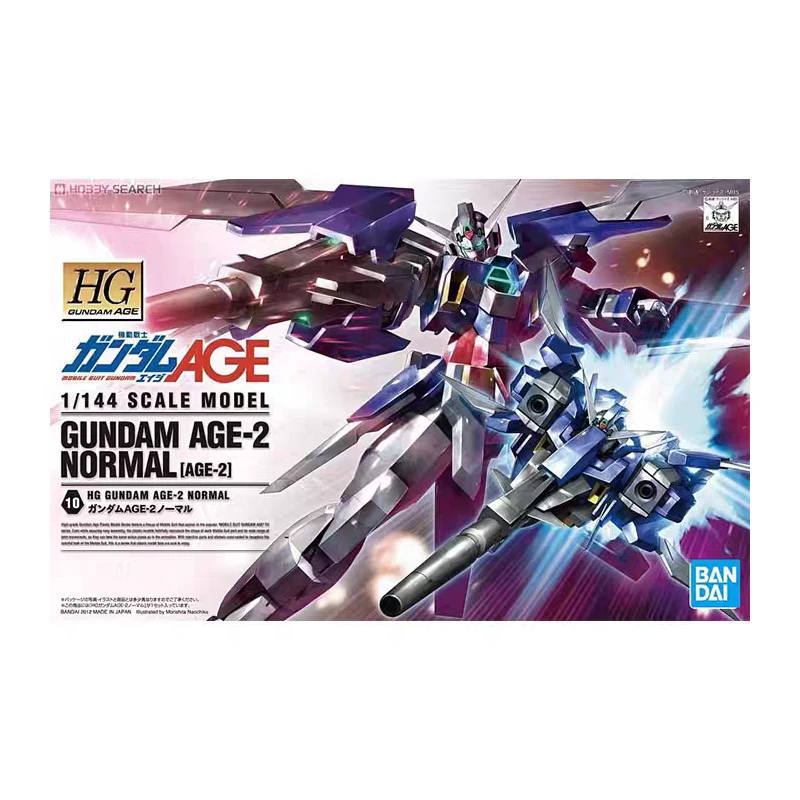 

Bandai Gundam Hg 1/144 Age-fx Age-2 Assembly Model Kit Gifts Toy Collection for Kids Action Figure Model