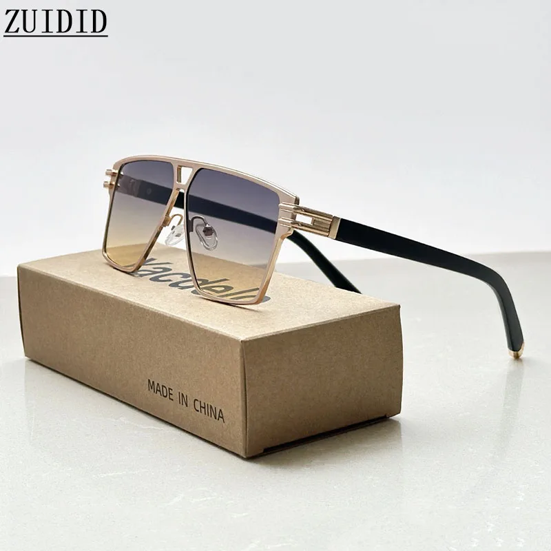 2025 New Square Sunglass Men Vintage Luxury Sunglasses Women Sunscreen Fashion Glasses  Gafas De Sol Hombre Lunette Soleil Femme