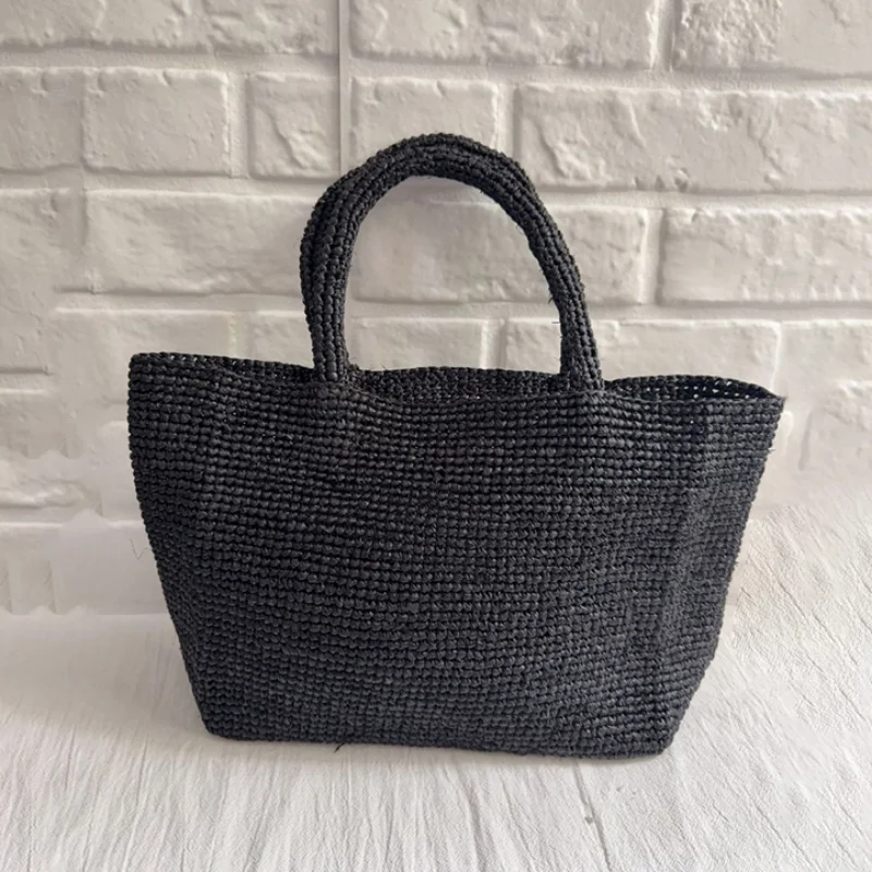 Tas Tote Anyaman Rafia Berkual - Crochet Bag Raffia ulasan dan harga