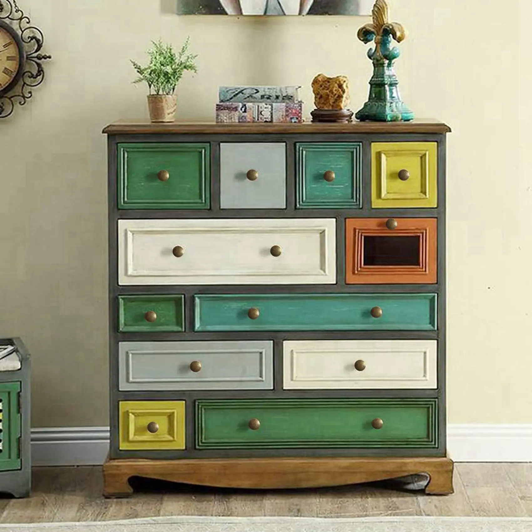 

N84R 50 шт. винтажные ручки для дверей и ящиков 30 мм, антикварные ручки для кухонных шкафов и комодов, цвет старинной бронзы