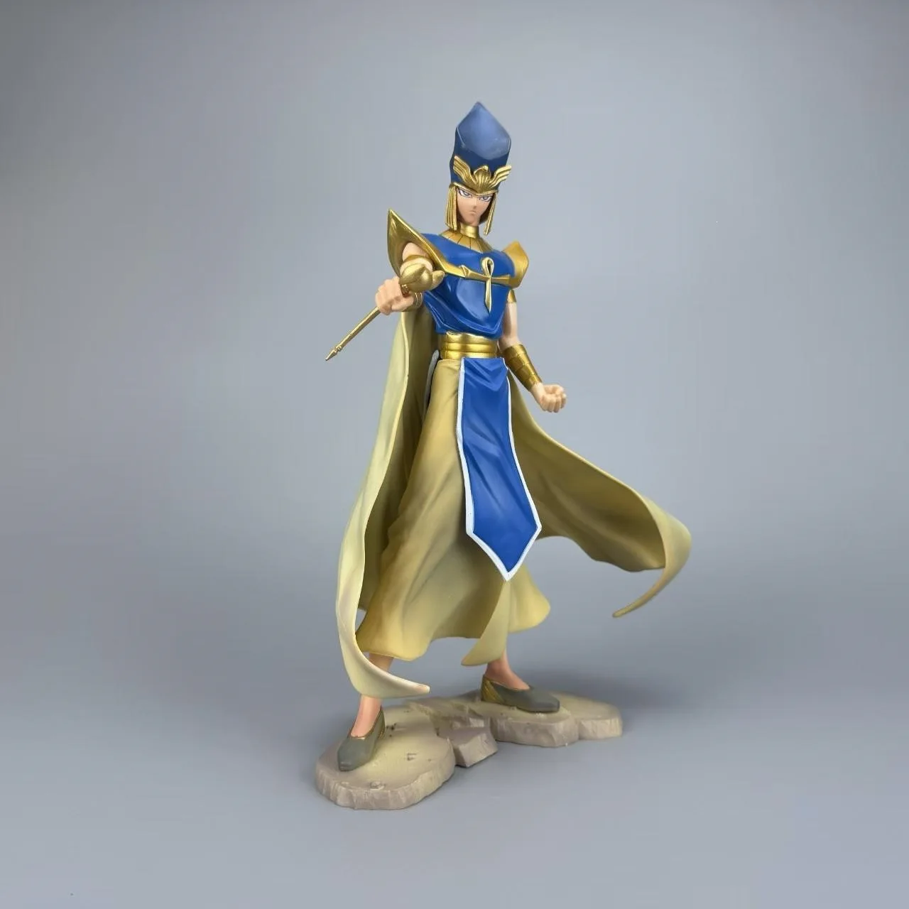 

29cm Yu-Gi-Oh! Priest Seto / Kaiba Seto Past Life Figure, Desktop Ornament, Room Decoration, Collectible Doll Gift