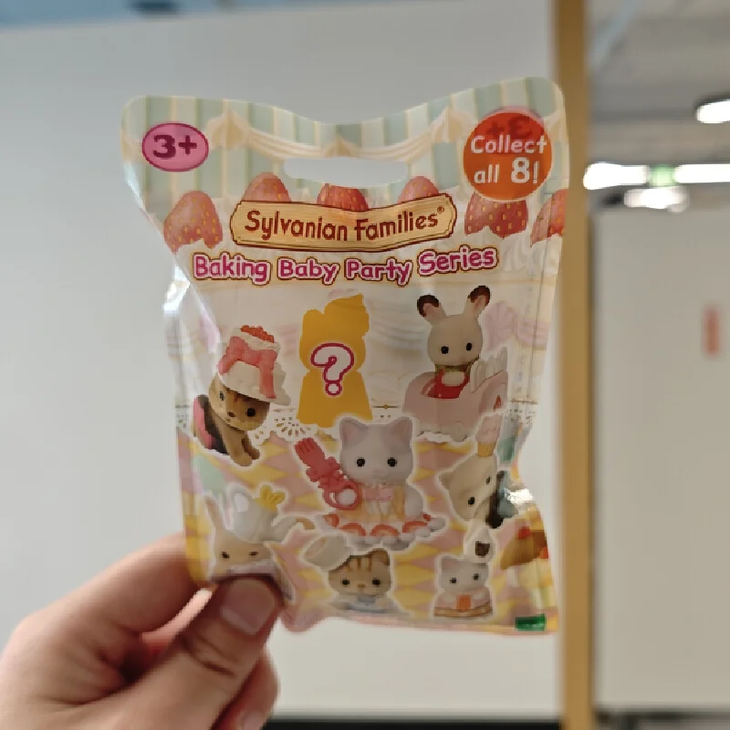 Sylvanian Families Blind Bag Urocze Mini Laleczki Calico Critters Figurki Anime dla Dzieci Zabawki do Udawania Prezentów Świątecznych dla Dzieci