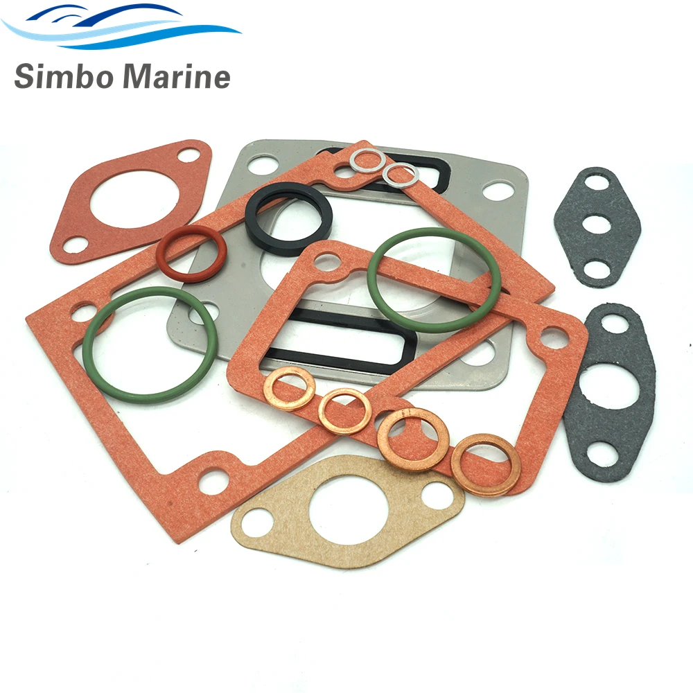 For Volvo Penta Turbo Connection Gaskets Replaces AQAD MD TAMD TMD 30 40 Engine 3582595 875646 875734 876313 876398