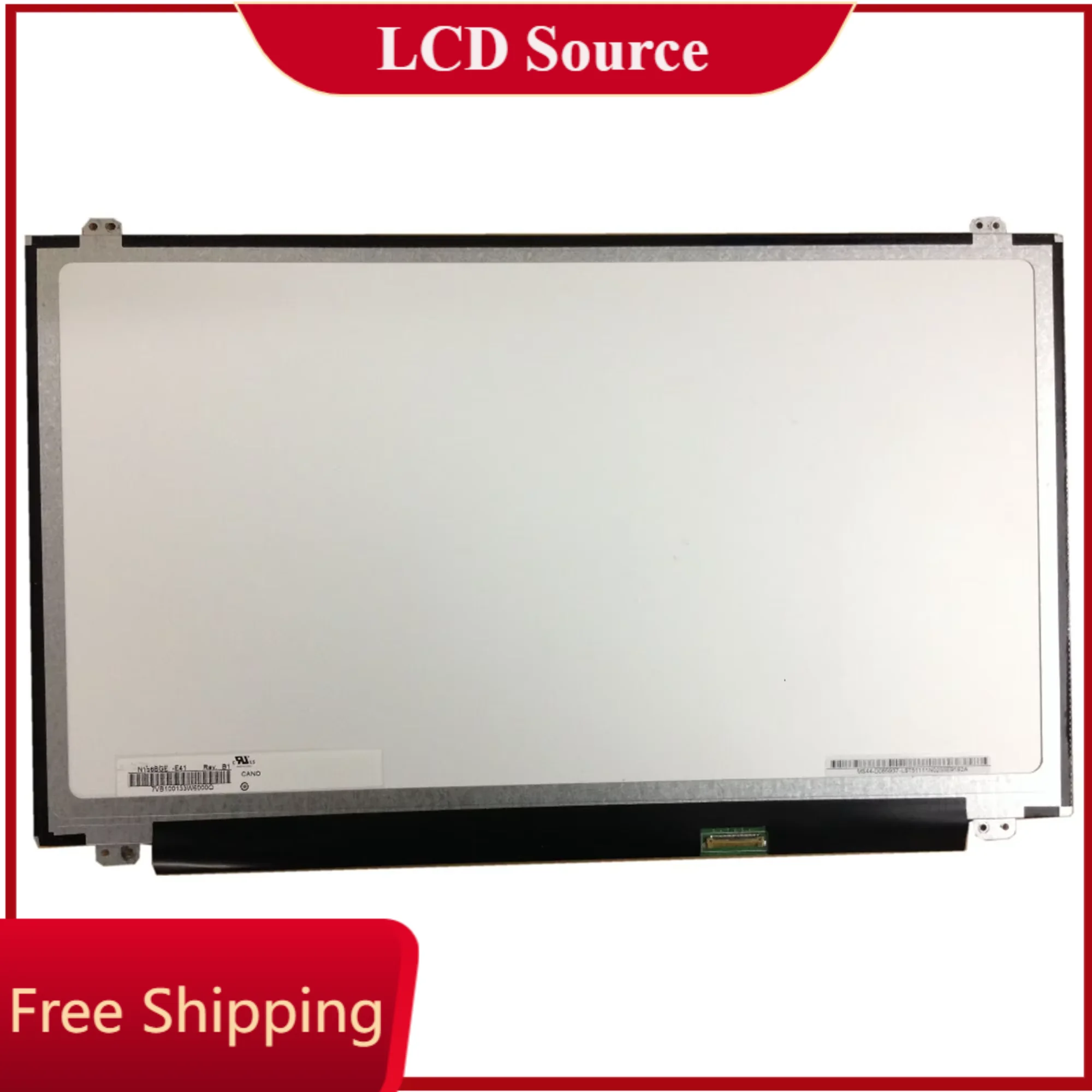 N156BGE-E41 подходит для N156BGE-EB1 EA1 B156XTN03.1 LTN156AT31 B156XW04 V.7 V.8 NT156WHM-N12 LP156WHU-TPA1 30-контактный светодиод 15,6 дюйма