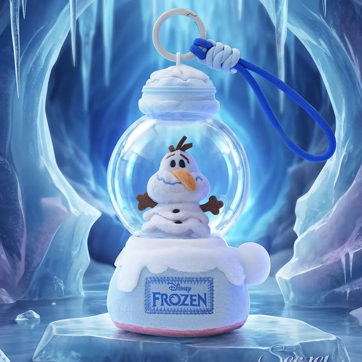 Originele 52toys Frozen Elsa Anna Olaf Sneeuwbol Sleutelhanger Blind Box Collectible Speelgoed Bureau Ornament Origineel Cadeau Zak Decor Speelgoed