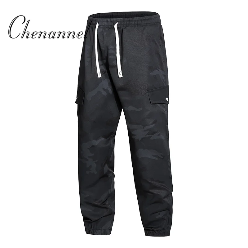 

Модные универсальные мужские спортивные штаны, повседневные камуфляжные брюки, осенний новый стиль, популярные брюки, рабочая униформа