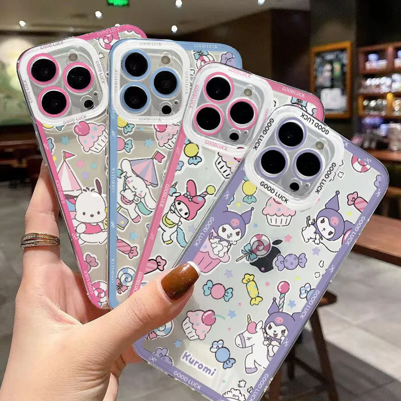 

Cute Sweet Kuromi Cinnamoroll Melody Case For Infinix Smart 10 9 8 7 Hot 50i 50 40 40i 30i 30 Play Note 30 40 50 Pro Soft Cover