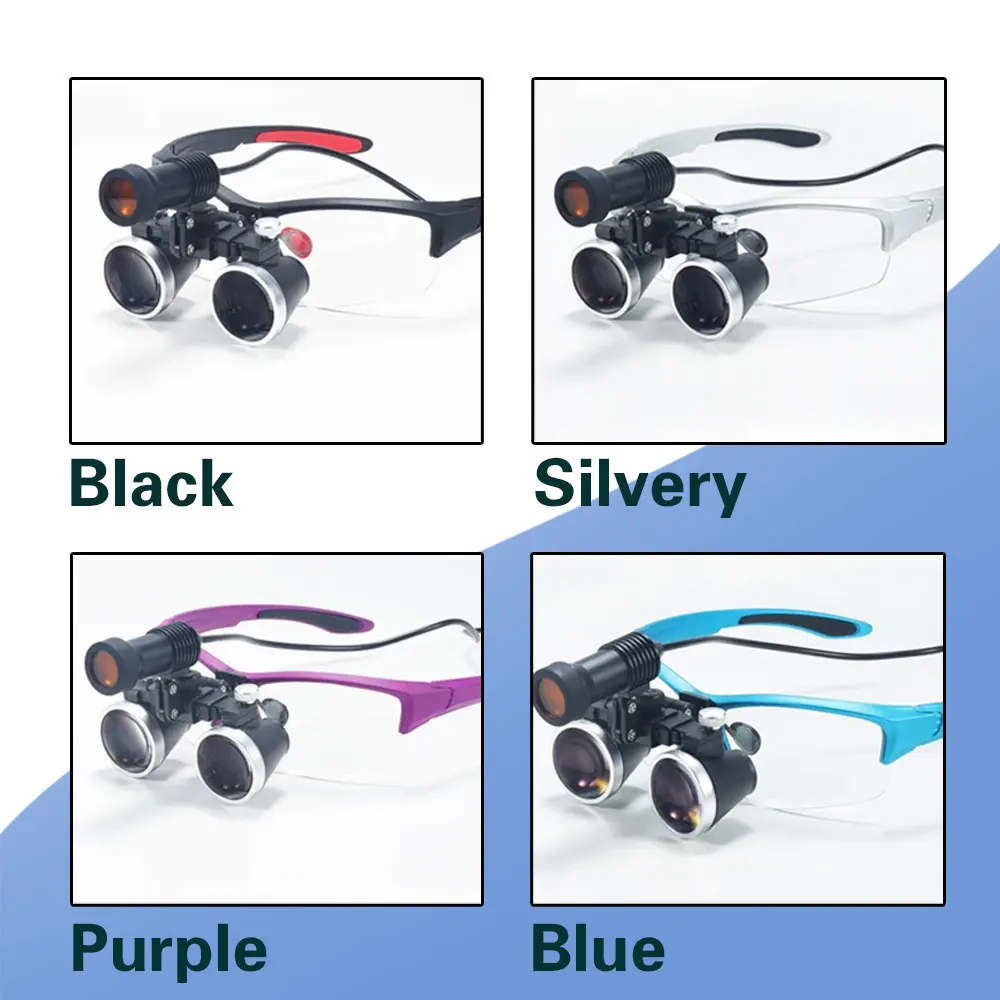 XND 3.5X/2.5X with LED magnifying glass binocular dental magnifying glass surgical beauty medical magnifying glass