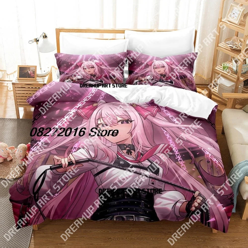 

Комплект постельного белья Goddess of Victory Nikke Single Twin Full Queen King Size, комплект постельного белья для взрослых и детей, комплекты пододеяльников для спальни, комплект простыней