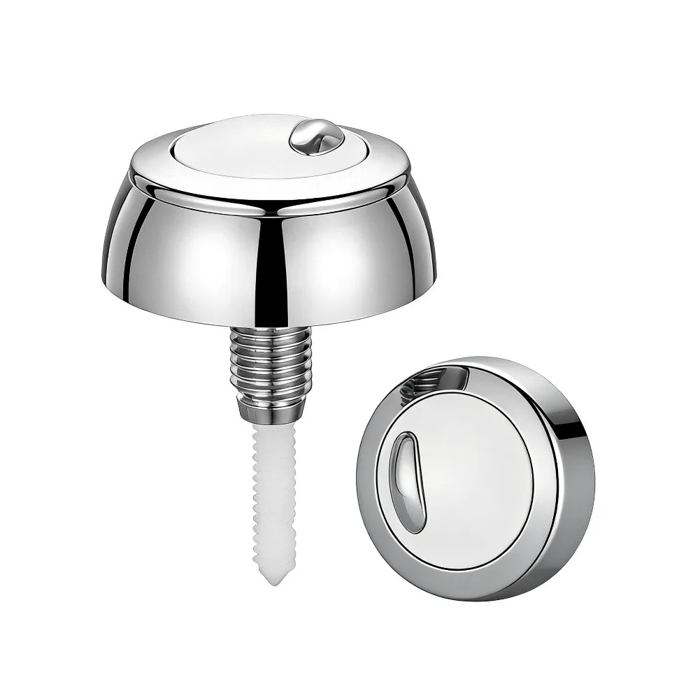 Press Actuator Toilet Flush Button Push-button Operation With Support Cover Without Support Cover As Shown For Bathroom
