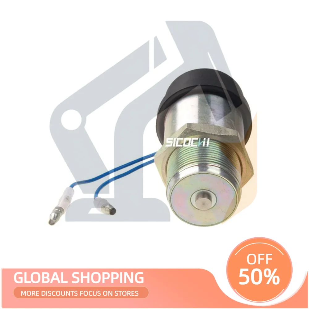

For Mitsubishi Engine K3b K3e Shutdown Solenoid Valve, Fuel Cut-off Valve 12v 30a87-00060